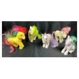 5 Vintage 1980s My Little Pony's