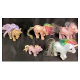 5 Vintage 1980s My Little Pony's