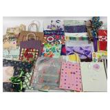 Assorted Giftwrap & Giftbags Collection, some NOS