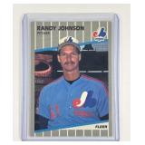 Randy Johnson ad Partially Obscured Error Card