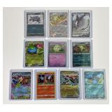 10 Pokemon Holographic Cards