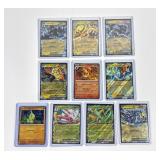10 Pokemon Holographic Cards