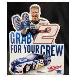 Miller Lite Metal Racing Sign
