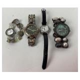 4 Designer Men's & Women's Watches