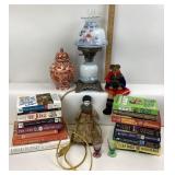 Gone with the Wind Style Electric Hurricane Lamp,