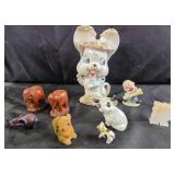 Miniature Animal Figurines, Repaired Spaghetti Mou