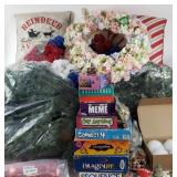 Christmas Decor, Garlands, Thomas Kinkade, Games
