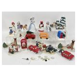 Department 56 Christmas Mailbox figure, Holly
