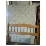 Wood Queen Size Headboard With Topaz Queen