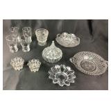 12 pc. Art Glass Collection Pair Candle Holders,