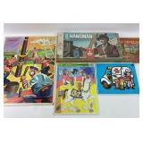 Vintage Board Puzzles Jaymar Jumbo Popeye, Tom