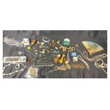 Costume Jewelry: pearl like necklaces, beaded