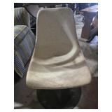 Fiberglass Chair With Mounting Base