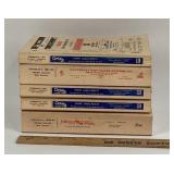 Michigan County Rural Directory Books, 5 Pieces