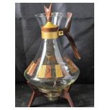 Inland Glass Atomic Coffee Carafe With Warmer
