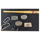 San Diego Padres Mini Bat, USMC Knife, Special Bel