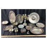 Large Silver Plated Collection