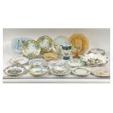 European Porcelain Plates and Cups