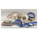 Goebel, Royal Copenhagen, Wedgwood Plates, Books