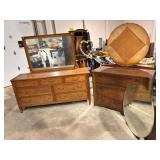 2 dressers with mirrors: Art deco, Kindel