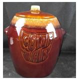 McCoy Brown Glazed Ceramic Cookie Jar