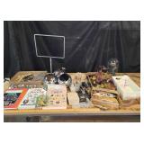 Lightolier Fixtures, Padlocks, Books, Cloche Dome