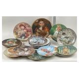 Decorative Collector Plates with Children Motifs