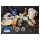 Ceramic Dishes, Glassware, Decor, Kikkoman Bottle