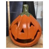 Giant Plaster Jack O Lantern