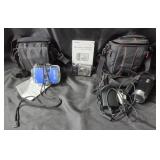 Canon, Sony Cameras With Accessories