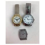 Timex Mens Watch, Tel Time Quartz watch, Timex