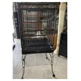Metal Birdcage on stand