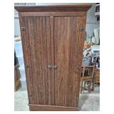 Wooden Wardrobe Or Pantry Cabinet Made With