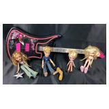 Bratz Dolls and Electronic Toy Guitar Group