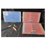 Shimano Tackle Boxes, Luhr Jensen Red Zone Lures