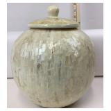 Shell Mosaic Pottery Jar