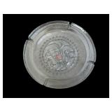 Blenko Clear Glass Ashtray