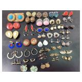 Costume Jewelry Clip on and Screw back earrings: