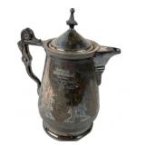 Roger & Bro Silverplate Water Pitcher