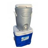 Igloo MaxCold Beverage Dispenser and Igloo Ice Coo