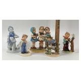 Ceramic Children Figurines, Japan and Western Germ