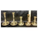 Solid Brass Candlesticks