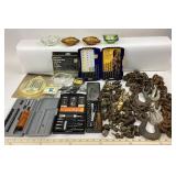 Tow Chains, Brass Fittings & Drill Sets; Craftsman