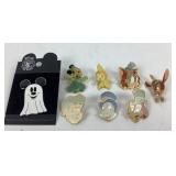 Disney Collectors Pins: Pinnochio, Jimney Cricket,