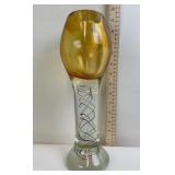 Livio Segusa Murano Italian Abstract Art Glass Vas