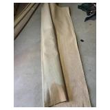 Rolled Beige Carpeting Material