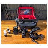 Canon AE-1 Camera Set with FD 35-70mm Lens, Speedl