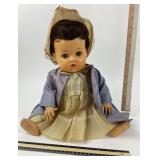 Patented Tiny Tears Baby Doll With Bonnet, Jacket,