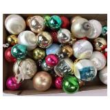 Glass Christmas Ornaments, Multicolor
