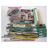 Knitting Crochet Needles: Jumbo, Bates, Metal, Woo